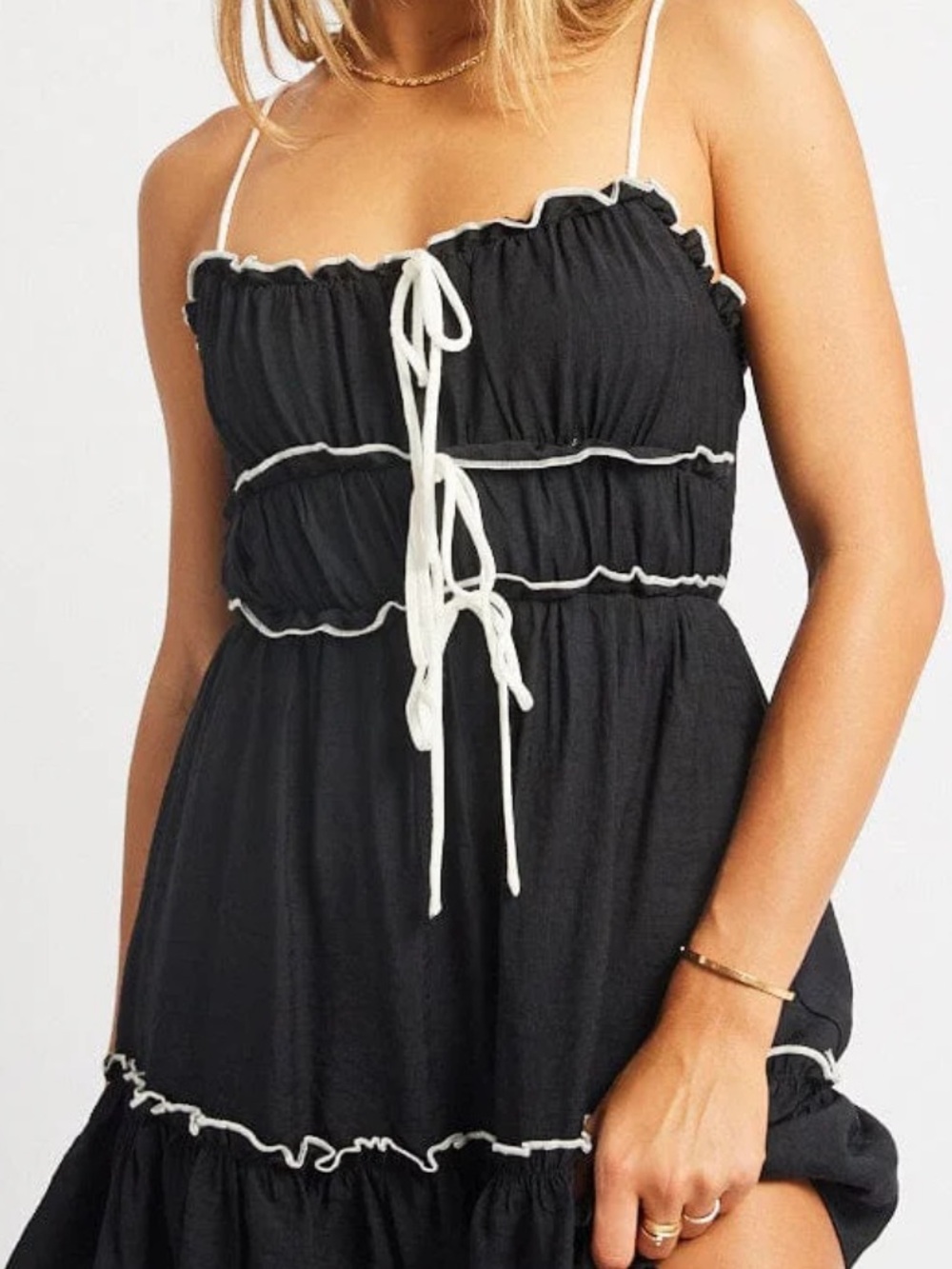 Fit And Flare Mini Dress